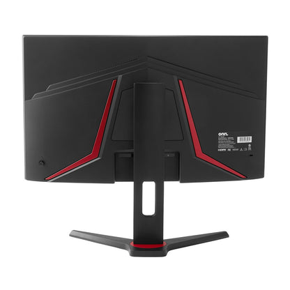 27" Curved FHD (1920 X 1080P) 165Hz 1Ms Adaptive Sync Gaming Monitor with Cables, Black, New