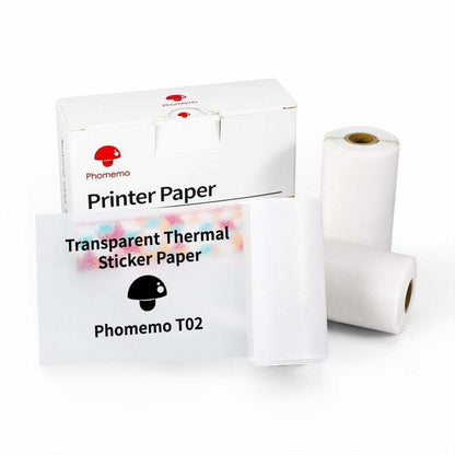 Phomemo T02 Portable Pocket Mini Thermal Printer Photo Inkless Bluetooth Home